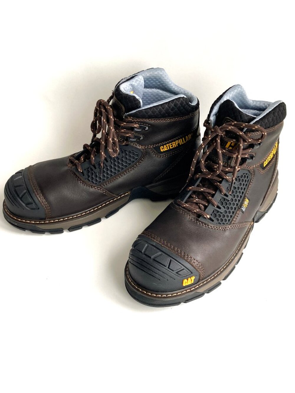 Caterpillar Excavator Leather Work Boots
